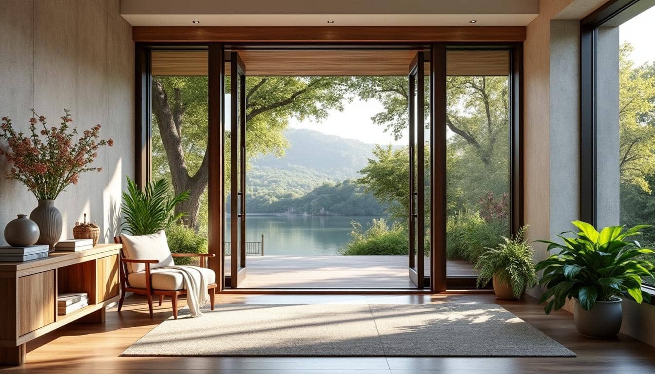 d&eacute;couvrez comment am&eacute;nager une entr&eacute;e dans un espace ouvert sans mur, en alliant style et fonctionnalit&eacute;. inspirez-vous de nos conseils pour cr&eacute;er un effet de s&eacute;paration harmonieux, tout en pr&eacute;servant la luminosit&eacute; et l'ambiance accueillante de votre int&eacute;rieur.