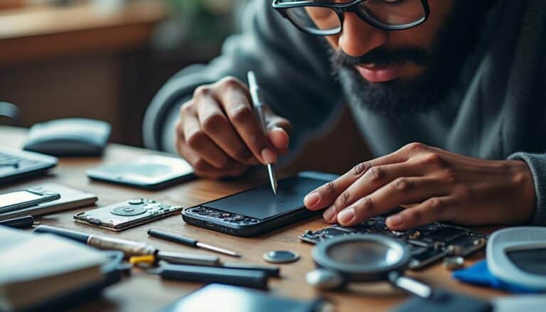 découvrez les astuces essentielles pour réparer votre smartphone vous-même. cet article dévoile les secrets souvent ignorés, des outils nécessaires aux étapes cruciales pour réussir votre réparation. ne laissez pas une panne vous freiner, apprenez à reprendre le contrôle de votre appareil !