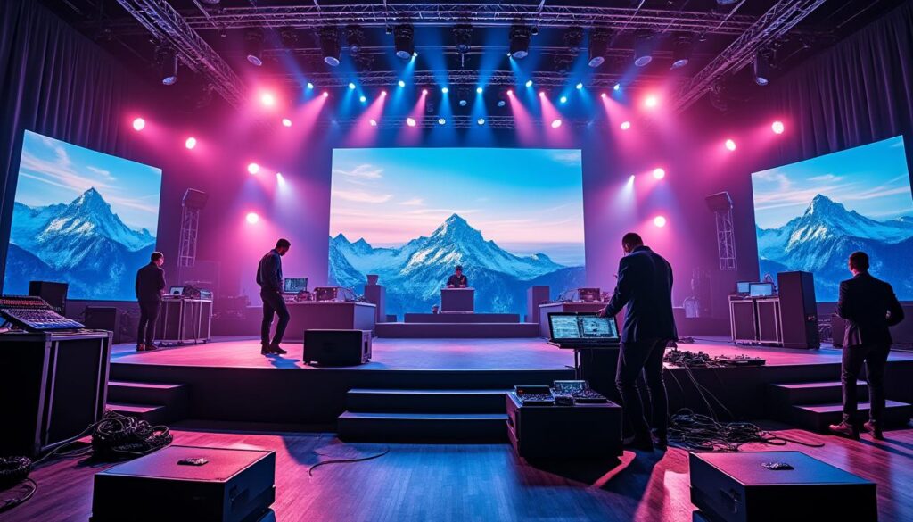 eurosono intégration, spécialiste en sonorisation, éclairage et vidéo en rhône-alpes, propose des solutions innovantes pour tous vos événements et installations audiovisuelles.