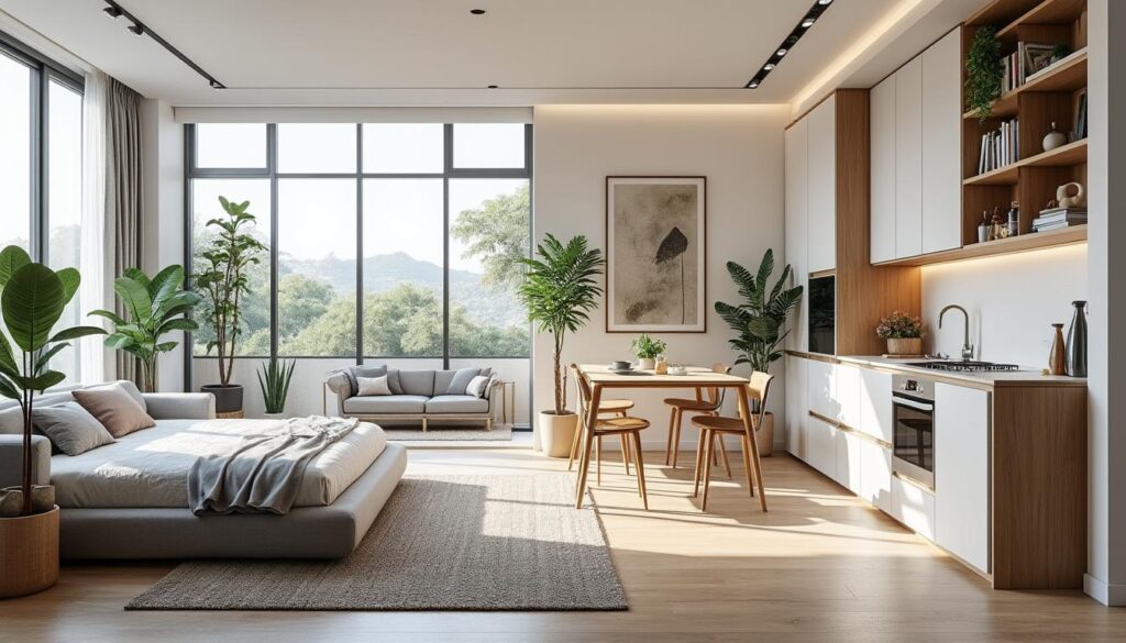 découvrez comment réaménager un studio sans cloisonner pour optimiser l'espace et créer un intérieur fonctionnel et élégant.